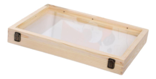 Caja De Sombra Marco De Fotos Caja De Almacenamiento Madera