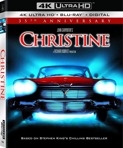 4k Ultra Hd + Blu-ray Christine / De Stephen King