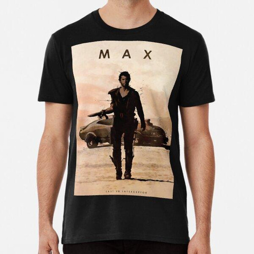 Remera Max Rockatansky- Interceptor V8 - Car Legends Algodon