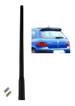 Imagem 3 de 6 de Haste De Antena Teto Som Flex Adaptador Macho Rosca M5/m6