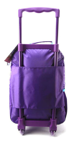 Imagem 5 de 10 de Mochila De Rodinha Frozen Lancheira E Estojo Dermiwil 37391