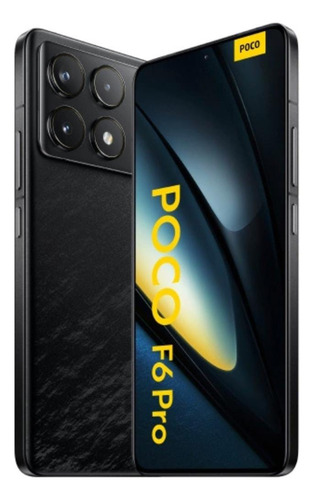 Celular Xiaomi Poco F6 Pro 5g 12gb Ram 512gb Carcasa+auricul Negro