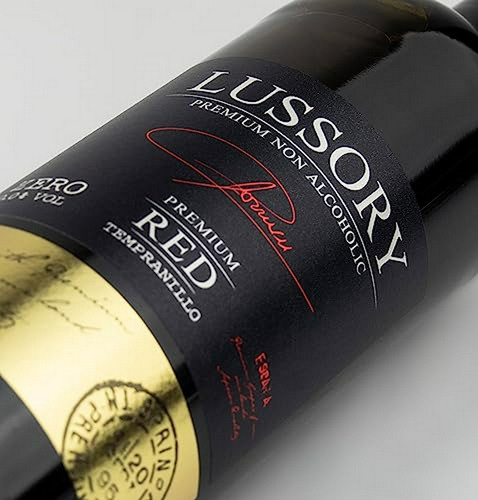 Vino Tinto Sin Alcohol Lussory Premium Tempranillo 0.0% - Ba