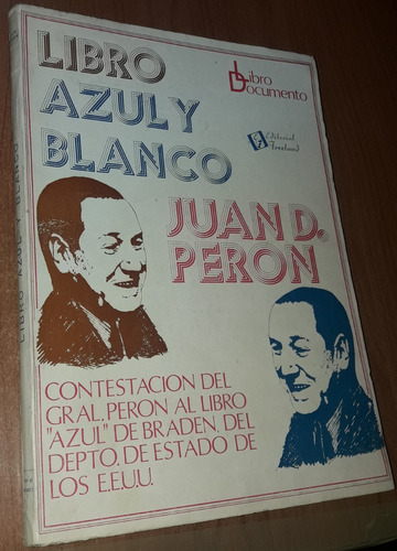 Libro Azul Y Blanco   Juan Peron