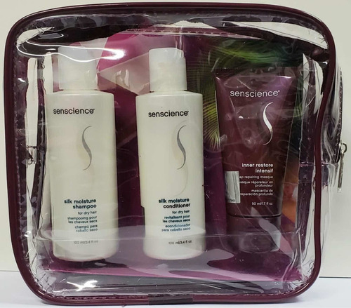 Senscience Silk Moisture Kit Viagem + Necessaire Enviando