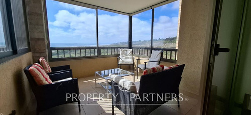 Departamento Amoblado Con Gran Vista Al Mar