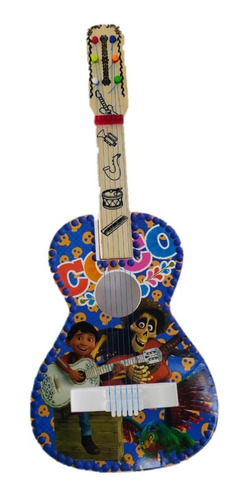 Guitarra De Coco/artesanal /grande/set De 2 Unidades