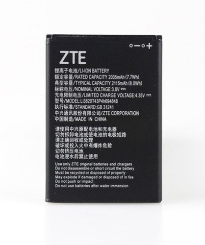 Batería Zte Maven 3 Z835 N9136 Z851 30d Gtia Tienda Chacao