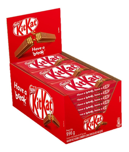 Chocolate Kit Kat Nestle Extra Milk & Cocoa Caja