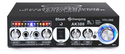 Amplificador De Potencia Stereo Power Home Audio Theater De