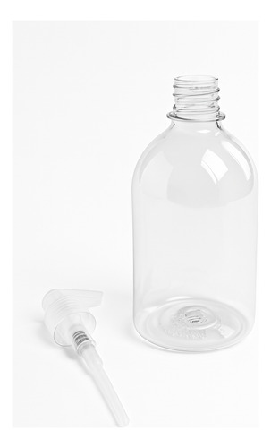 5 Unidades Saboneteira De Mesa 500ml Com Válvula Aplicadora