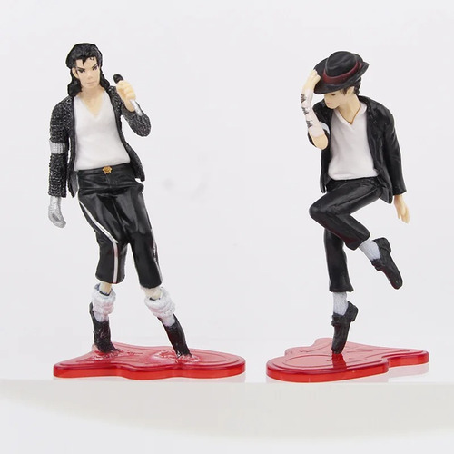 Juego De 5 Figuras De Acción De Pvc De Michael Jackson, Mode