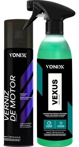 Verniz De Motor Vonixx 400ml Proteção Brilho Resistente Alta Temperatura