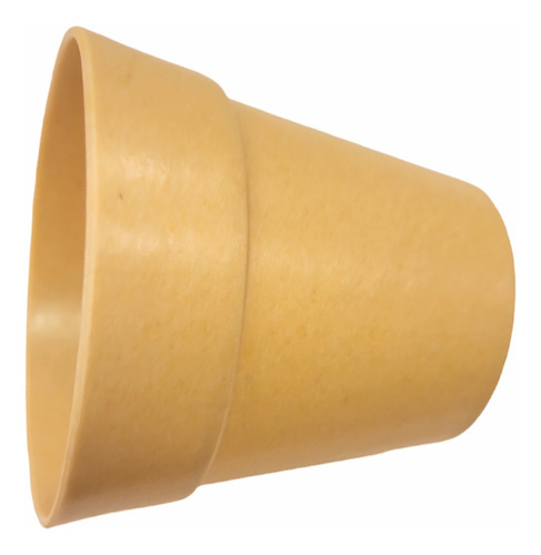 Mini Vaso Com Borda Para Cactos E Suculenta N6 Decoração
