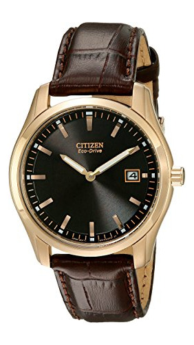 Reloj De Acero Inoxidable Citizen Eco-drive Para Hombre, Au1