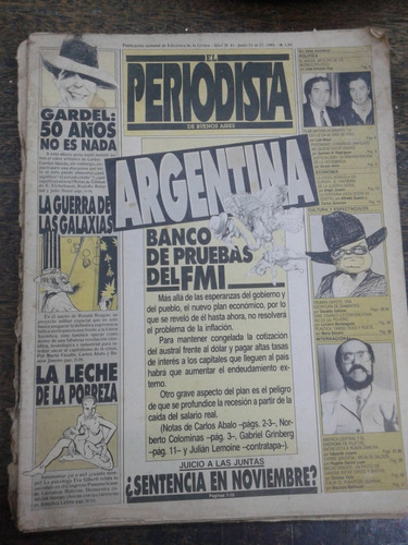 El Periodista De Buenos Aires Nº 41 * Junio 1985 *