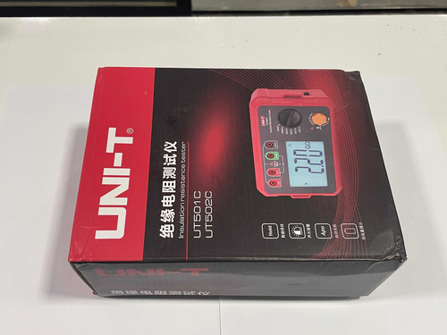 Imagen 3 de 5 de Medidor De Resistencia Aislamiento Uni-t 501 C 1000v
