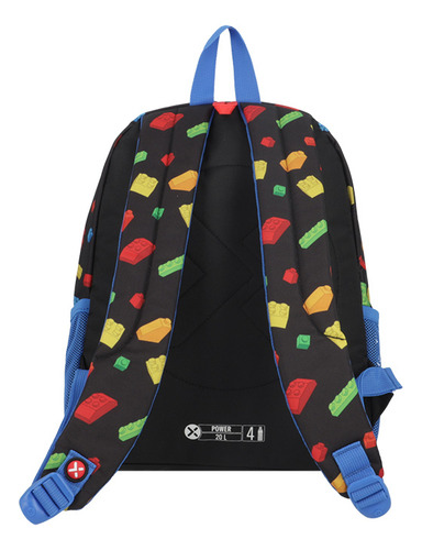 Mochila Xtrem Power 5xt Bloques Multicolor