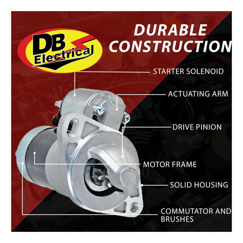 Db Starter Eléctrico Para Tractor John Deere Y Yanmar Utv Hp
