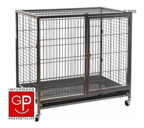 Jaula Para Perros Con Ruedas 110x70x90cm Da74 G P