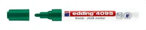 Comprar Marcador De Tiza Para Vidrios Y Pizarras Negras Edding 4095 Color Verde