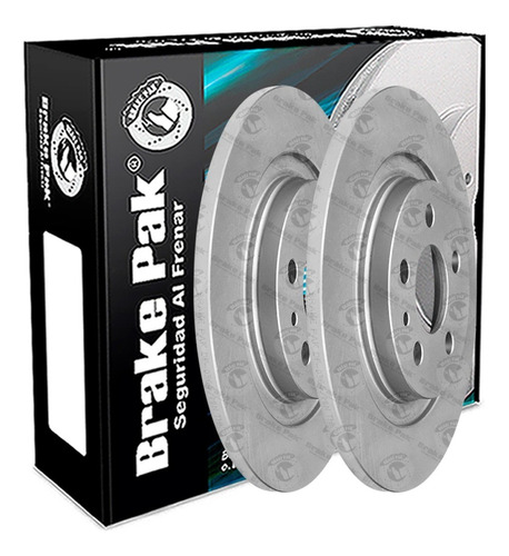 Discos De Freno Marca Brake Pak Para Peugeot 807