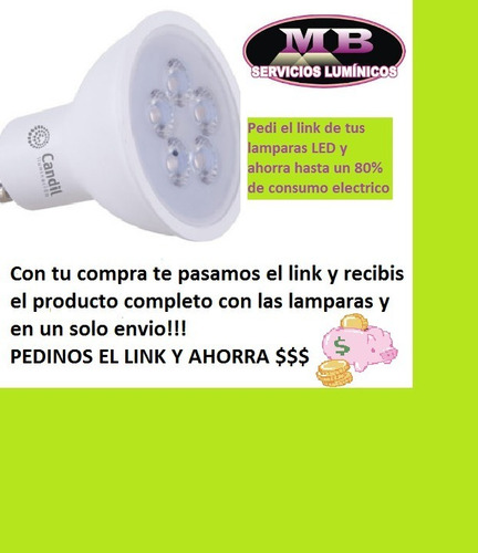Imagen 4 de 9 de Aplique Pared Interior 1 Luz Promo Platil Con Interruptor Candil Apto Led Gu10 Velador Pared Cabecera De Cama