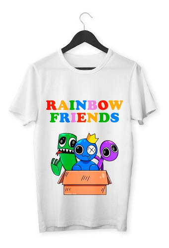 Remera Series Dibujos Animado - Rainbow Friends #003 - Niños