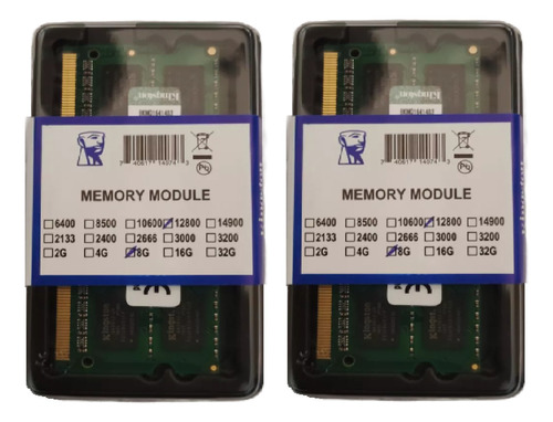 Kingston Ddr3 Pc3l 16gb (2x8gb) Kvr Laptop