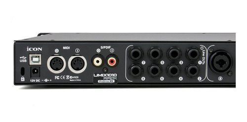 Interface De Áudio Icon Umix 1010 Rack (prodrive Iii) 8ch Sj