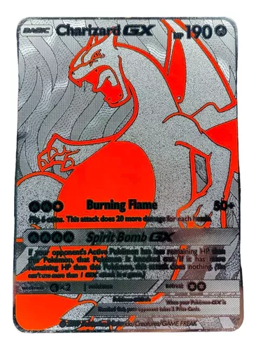 Carta Pokémon em Metal Charizard, Promoçoes