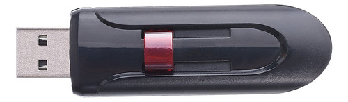 Unidades Flash Cruzer Glide Pendrive 64gb 3.0 Negras Y Rojas