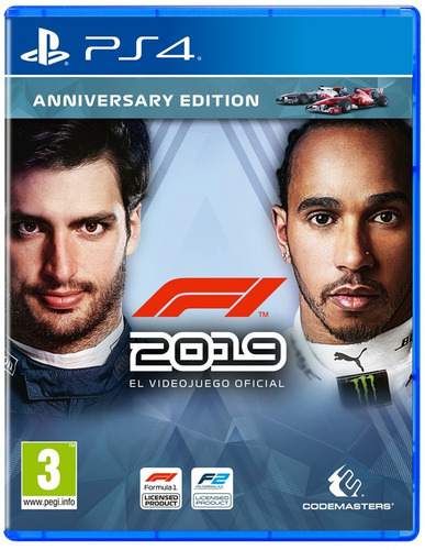 F1 2019 Ps4. Formula 1 2019. Anniversary Edition. Fisico