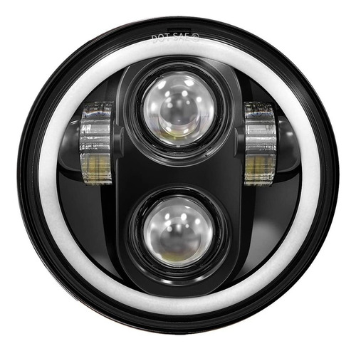 2024 Faro Led Harley 5 3/4 Led Drl Angel Eyes 5.75'' Moto