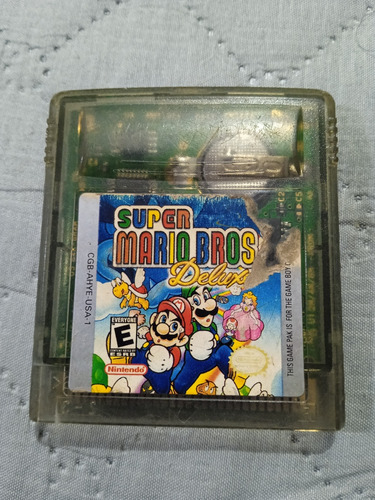 Super Mario Bros Deluxe Nintendo Game Boy Color Original.