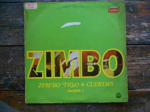 Zimbo Trio + Cuerdas Vol 2   Lp Vinilo Ex