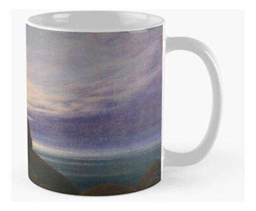 Taza Caspar David Friedrich - Salida De La Luna Sobre El Mar