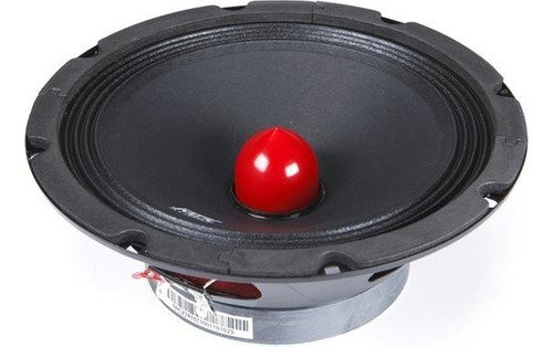 Medio Rango De 8'' 450w. 8 Ohm Spl Open Show Mtx Audio Rtx88 Color Negro Con Rojo