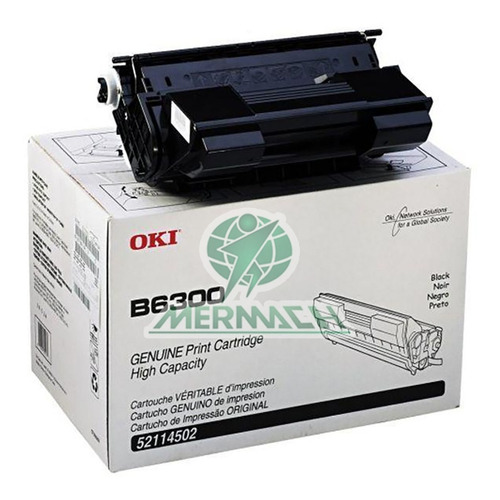 Toner Okidata B6300 Negro Original 52114502 