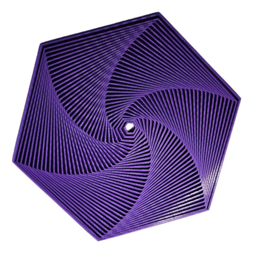 Juguete Sensorial Antiestrés Hexagonal Impreso En 3d-2024