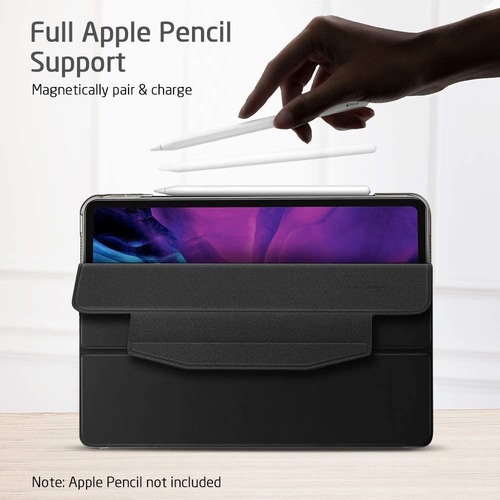 Imagem 4 de 9 de Capa Capinha iPad Pro 12.9 2018 Esr Trifold C/suporte Caneta
