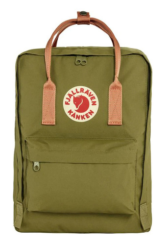 Fr Mochila Kanken Foliage Green-peach Sand