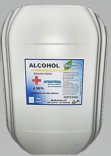 Alcohol Etilico 96% X 20 Lts
