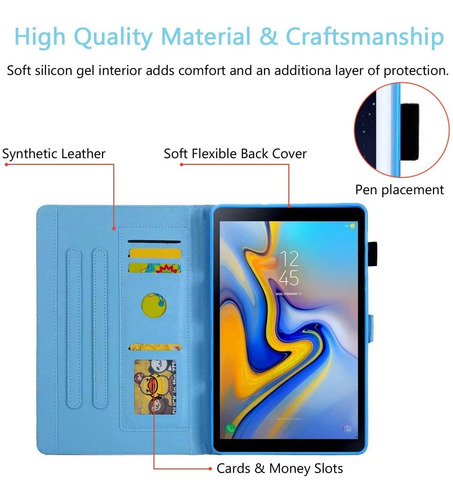 Funda De Cuero Para Tablet Samsung Galaxy Tab A 8.4 2020 