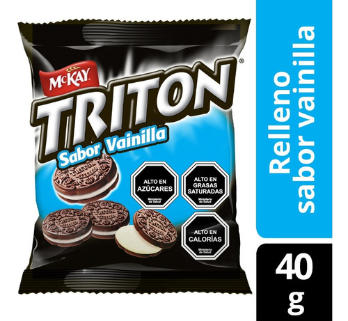 Galleta Sandwich Triton® Mini Vainilla 40g