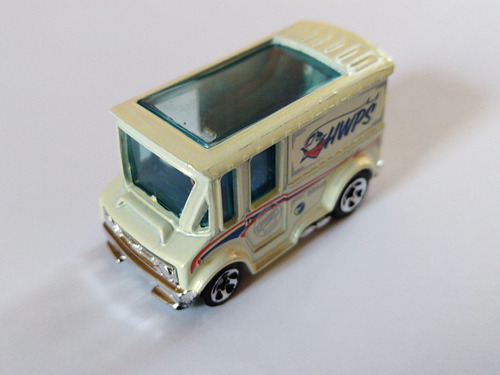 Hot Wheels Bread Box Hwps Furgoneta Blanca 