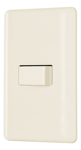 Placa Armada 1 Interruptor De Escalera Marfil Basic