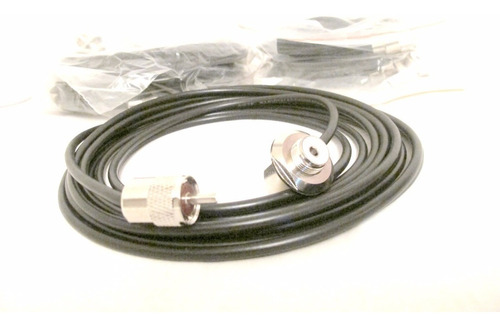 Cable Coaxial Rg58 De 5m Para Antena-radio 11mts-2 Mts