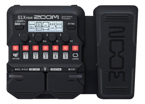 Multi Efecto Para Guitarra Pedal G1xfour Zoom