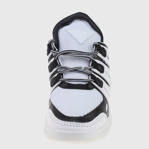 Zapatilla Negro Vía Franca Art. 5wnh4937bla